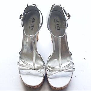 Guess by Marciano white Heels